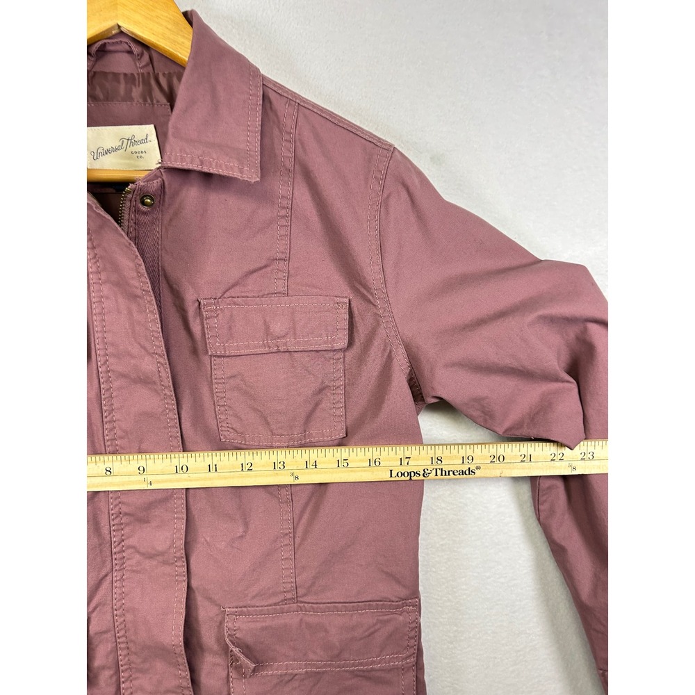 Universal Thread Utility Jacket Dusty Rose Pink F… - image 7